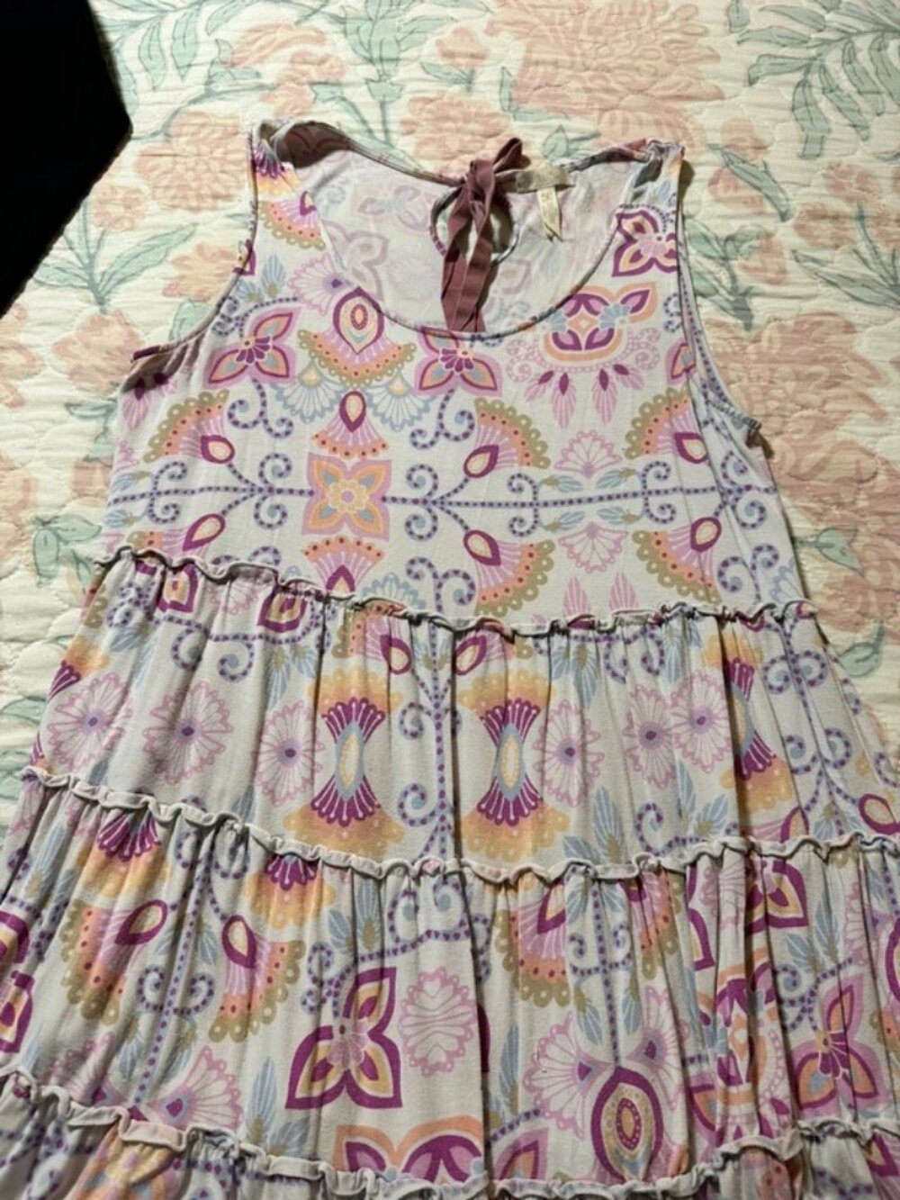 Matilda Jane Women’s Multi-color Tank Top Medium
